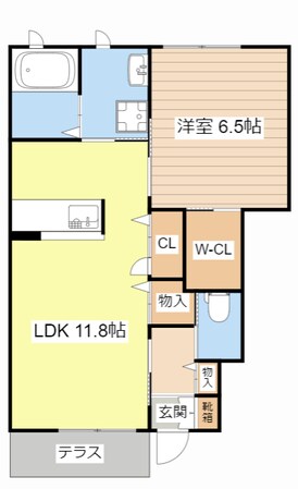 サン　メゾンの物件間取画像